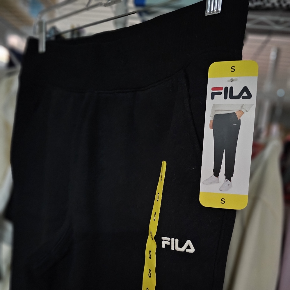 Fila Womens Heavyweight Fleece Joggers Pants - Picture 5 of 9